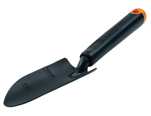 Fiskars 373630-1001 Hand Transplater, Black Handle, Steel Head