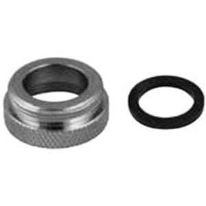 Plumb Pak PP800-61LF Faucet Aerator Adapter, 3/4"-27 x 55/64"-27