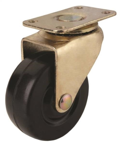 Prosource JC-D05-PS Swivel Casters, Bright Brass, 2"