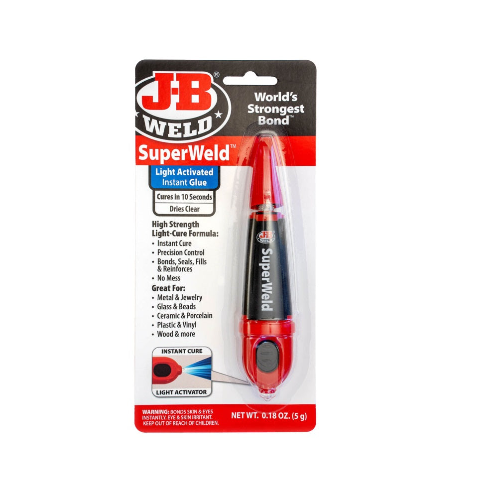 J-B Weld 33301 SuperWeld Instant Adhesive, 5 Gram