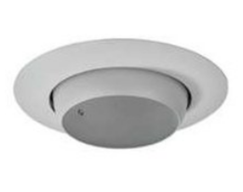 Power Zone T513WH-3L Eyeball Trim, 8", White