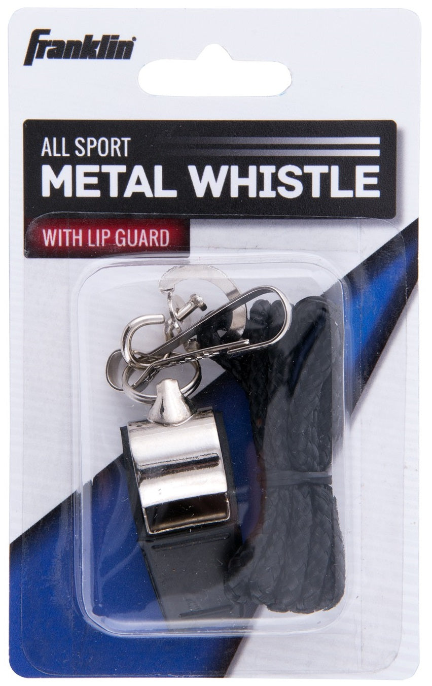 Franklin 1711 Metal Whistle With Lip Guard, Assorted Colors