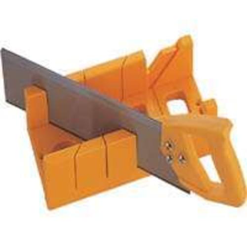 Mintcraft JL424023L Plastic Mitre Box with Saw, 12"
