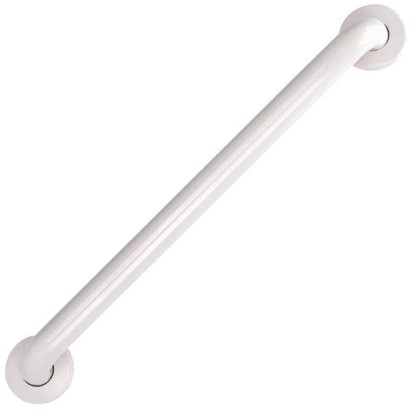 Boston Harbor SG01-01&0224 Straight Tub Safety Grab Bar, White