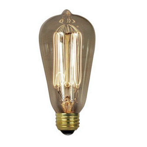 Feit Electric BP40ST19/RP Incandescent Vintage Edison Bulb, 40 Watts, 120 Volt