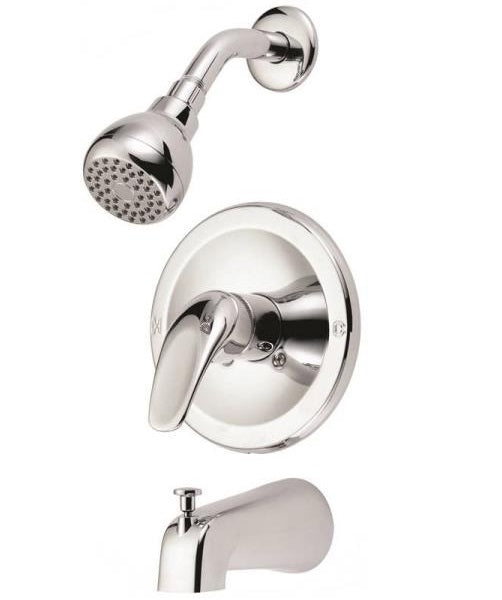 Boston Harbor TQ-F1014209CP Single Handle Tub And Shower Faucets, Chrome