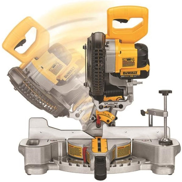 DeWalt DCS361M1 Cordless Miter Saw, 7-1/4", 20 AMP