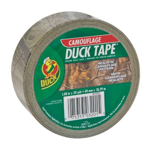 Duck 532159 Camouflage Duct Tape, 1.88" x 20 Yards