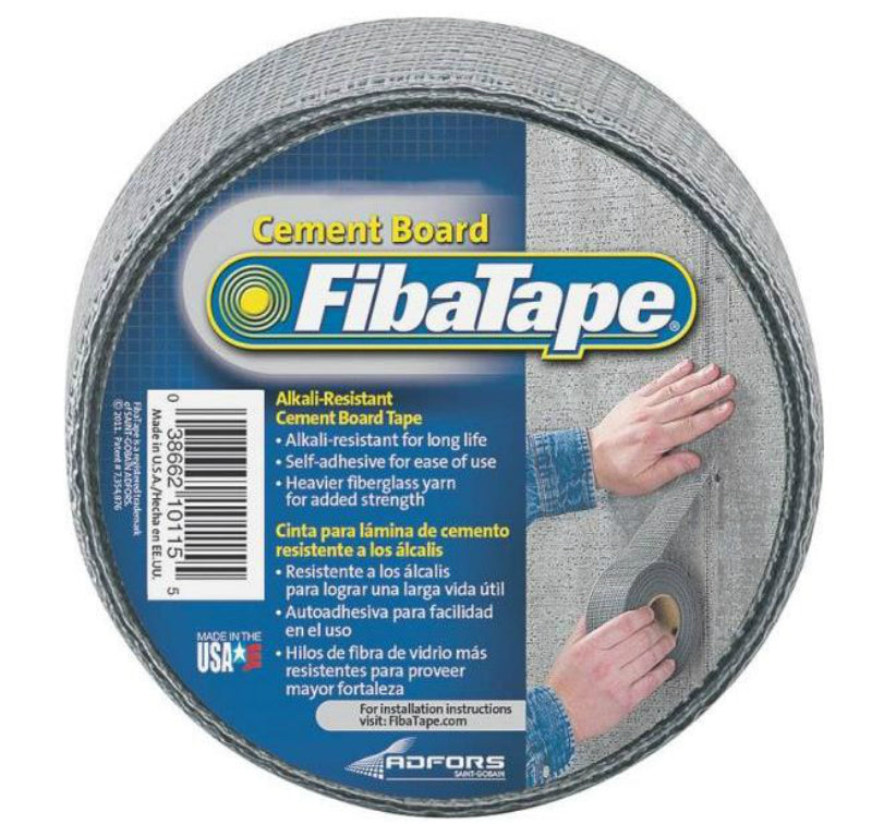 Fibatape 115084 Fiberglass Cement Tape, 3" x 150'