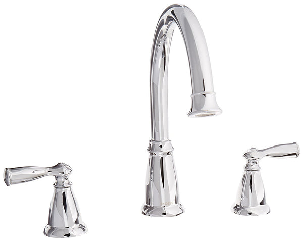 Moen 86924 Deck Mounted Roman Tub Faucet, Chrome