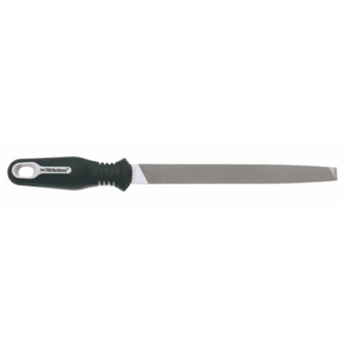 Nicholson 21694HN Mill Bastard File With Ergonomic Handle, 8"