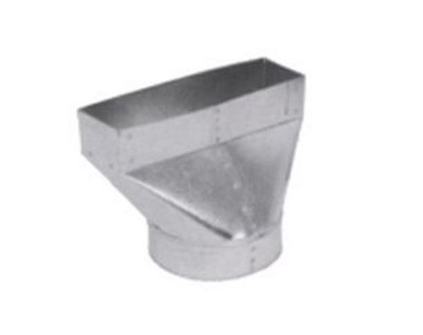 Imperial GV0685-B Galvanized Register Boot, 4" x 10" x 4"