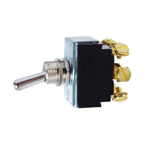 Jandorf 61141 TPDT Toggle Switch, 10 Amp, 125 Volt