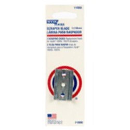 Hyde 11050 Carbon Steel 2 Edge Paint Scraper Blades, 1.5"