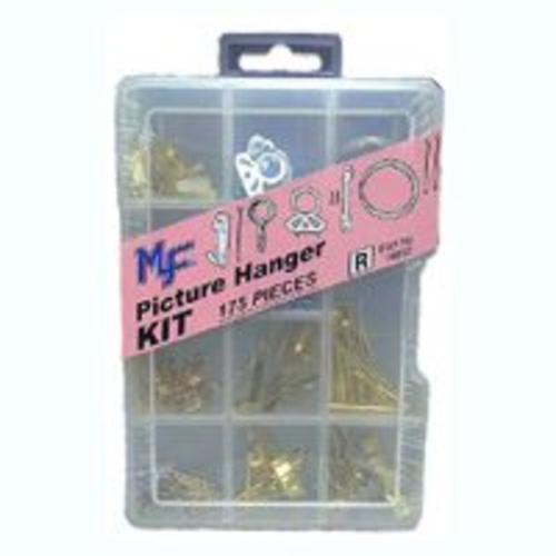 Midwest Products 14992 Picture Hanger Assortment 175 Pc