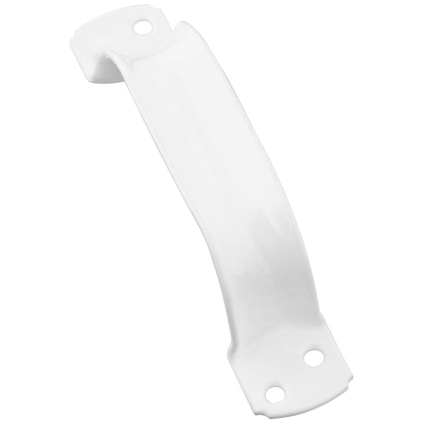 National Hardware N163-287 DP6BC Pulls, White vinyl coated, 6-3/4"