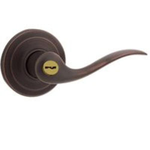 Kwikset 740TNL11PSMTRCAL/ Entry Lever Locksets, K4, Venetian Bronze