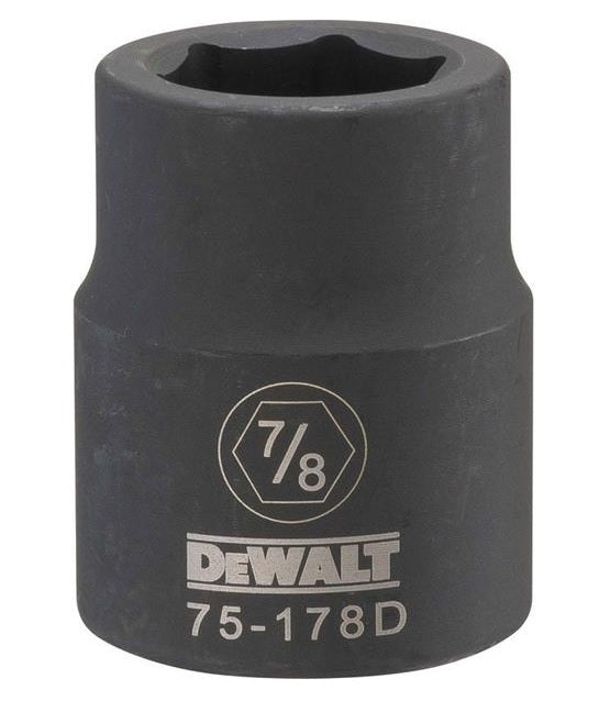 DeWalt DWMT75178OSP Impact Socket SAE, 3/4" Drive, 7/8"