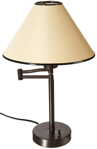 Boston Harbor TB-8008-VB Swing Arm Desk Lamp, 18-1/2", Venetian Bronze