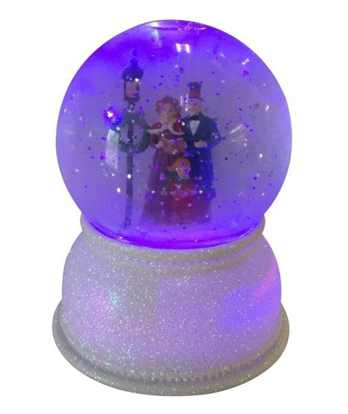 Santas Forest 21225 LED Christmas Snow Globe, Acrylic, 5-1/2" H