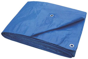 Toolbasix T0507BB70 Economy Tarp, UV, 5' x 7', Blue