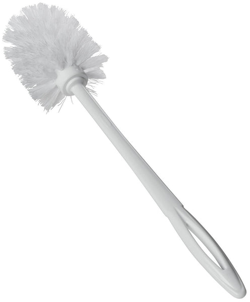 Rubbermaid FG631000WHT Toilet Bowl Brush With Plastic Handle, White