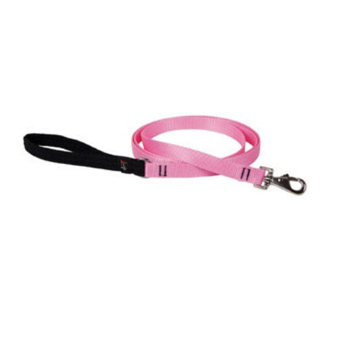 Lupine 57559 Padded Handle Dog Leash, 6&#039; x 1", Pink