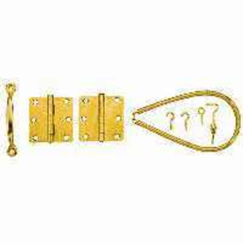 Stanley 748410 Screen Door Hinge Set, Satin Brass