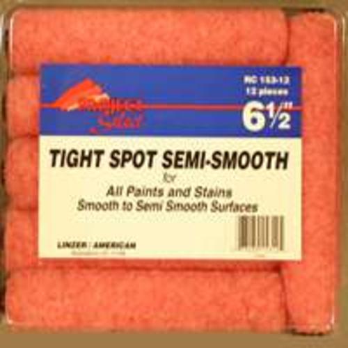 Linzer RC153-12 Paint Roller Cover Set, 6-1/2", 12 Pack