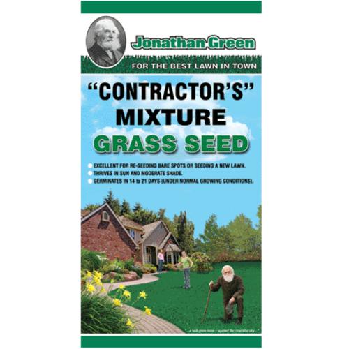 Jonathan Green 11458 Contractor's Mix Grass Seed, 6500 Sqft, 25 Lb