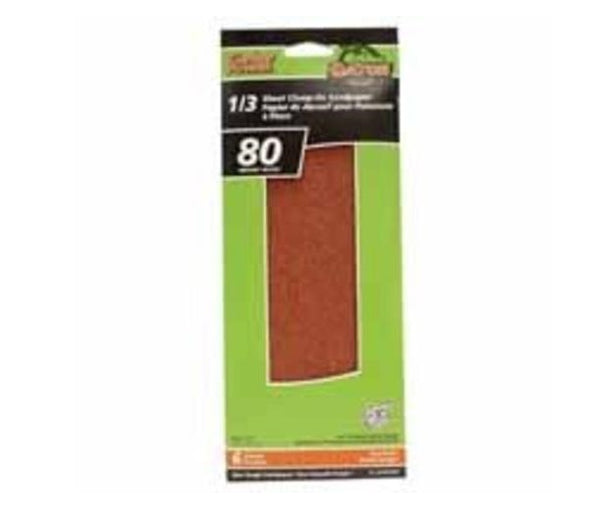 Gator 5143-012 Resin Bonded Power Sanding Sheet, 9" x 3-2/3", 60 Grit