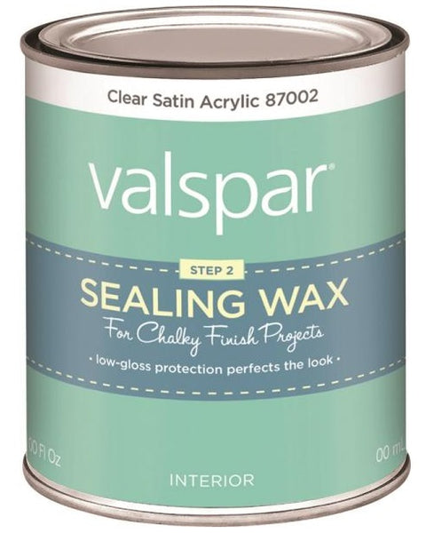 Valspar 87002 Sealing Wax, Step 2, Clear