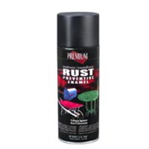 Premium RP1013 Rust Prevent Spray, 12 Oz, Satin Black