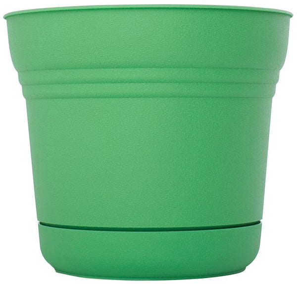Bloem SP0525 Saturn Planter, Resin, 5", Honey Dew