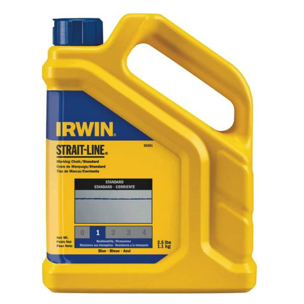 Irwin 65201 Marking Chalk, 2.5Lb, Blue