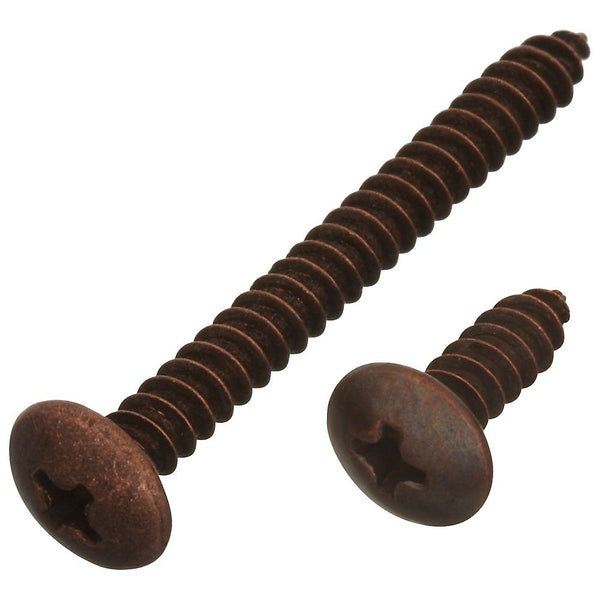 National Hardware N206-151 V152S Screws, Antique Bronze