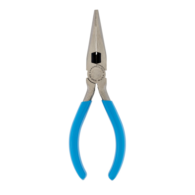 Channellock 326 Long Nose Plier, Drop Forged Steel, 6 inch