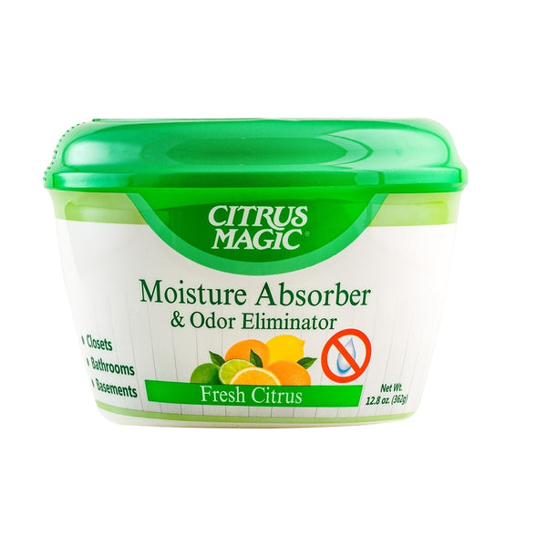 Citrus Magic 618372873 Triple Action Odor/Moisture Absorber, Citrus, 12.8 Oz