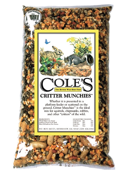 Cole's CM10 Critter Munchies Wild Bird Food, 10 Lb
