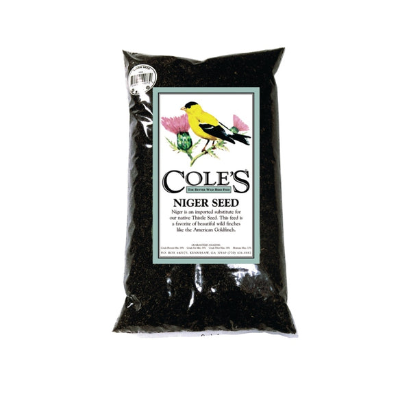 Cole's NI05 Finch Niger Seed Wild Bird Food, 5 lb