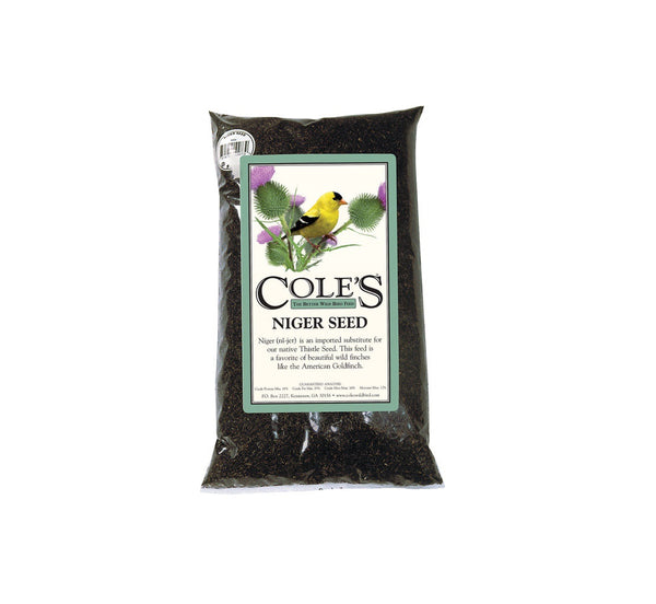 Cole's NI10 Finch Niger Seed Wild Bird Food, 10 l