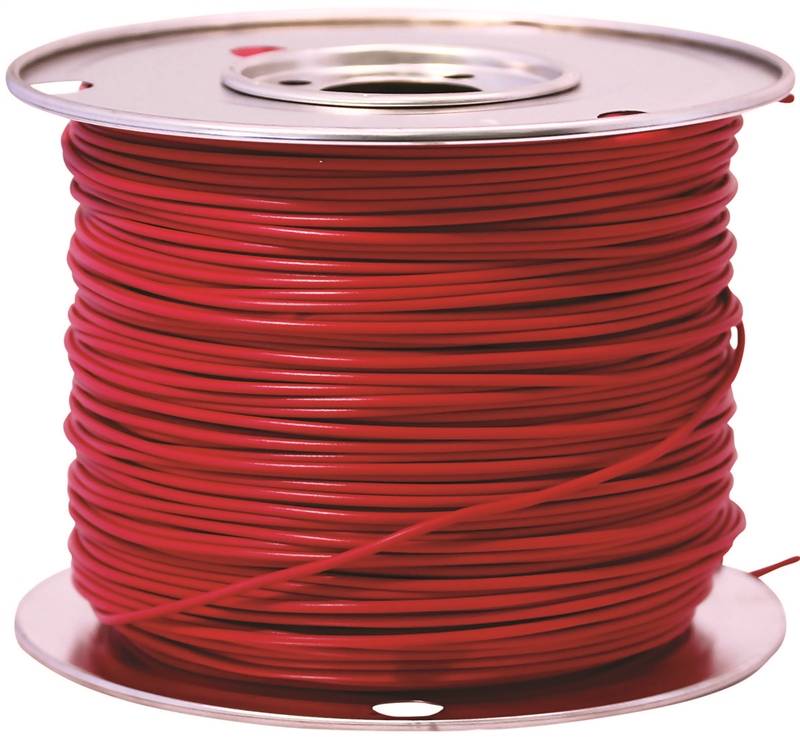 Coleman Cable 55672123 Stranded Primary Wire, Red, 100 Ft