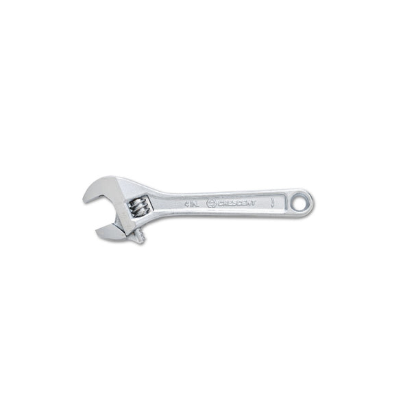 Crescent  AC24VS Crestoloy Adjustable Wrench, 4", Chrome Finish