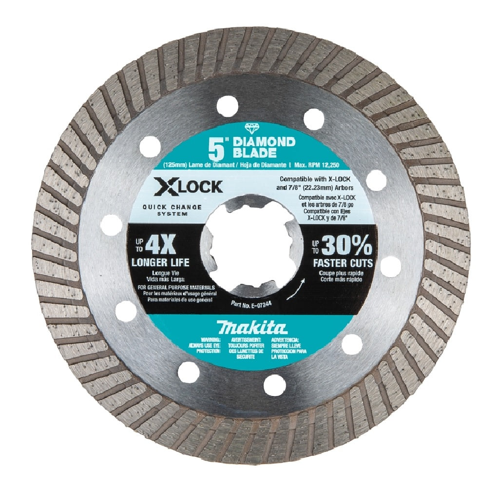 Makita E-07244 X-LOCK Blade, Turbo Rim