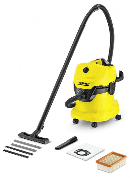 Karcher 1.348-115.0 Multi-Purpose Vacuum Cleaner Wd 4, 5.3 Gallon, 1800 Watt