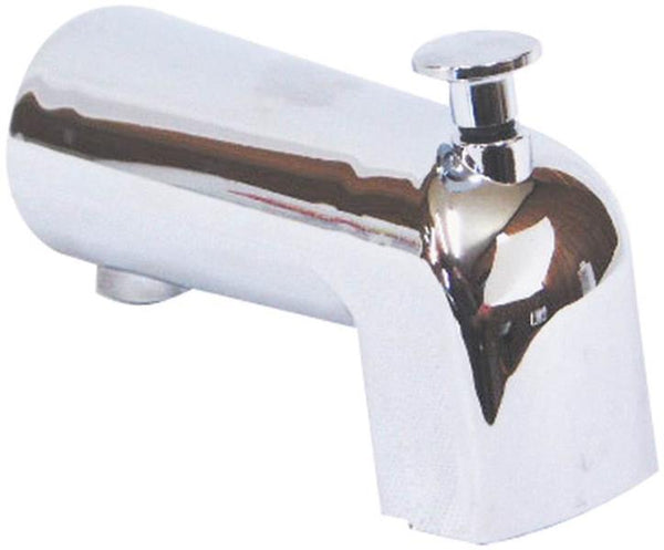 Us Hardware P-520C Bathtub Spout With Exposed Diverter, 4-3/16"