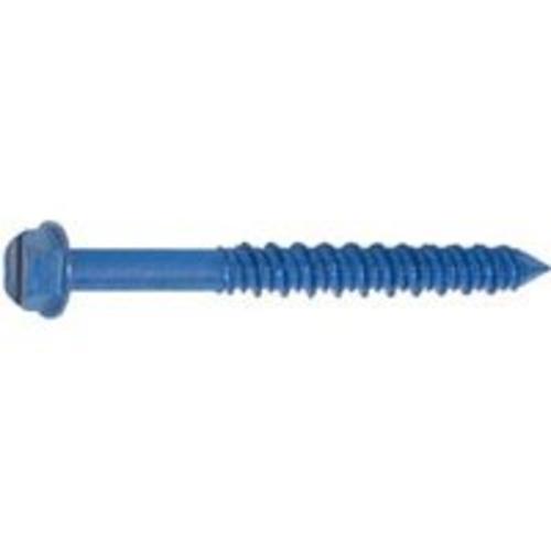 Cobra Anchors 686W Concrete Screw Hex Head, 1/4" x 4"