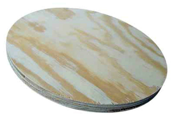 Alexandria Moulding PYR04-PY024C Round Plywood, 23-3/4" x 3/4"