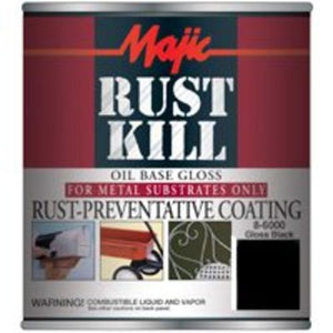 Majic 8-6022-2 Rust kill Semi Gloss, Black