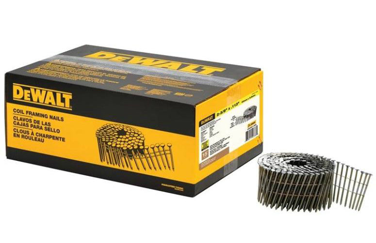 DeWalt DWC8R113DG 15-Degree Coil Framing Nails, 0.113" x 2-3/8"